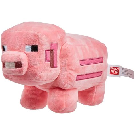 Minecraft Pig 8 Plush Mattel - ToyWiz