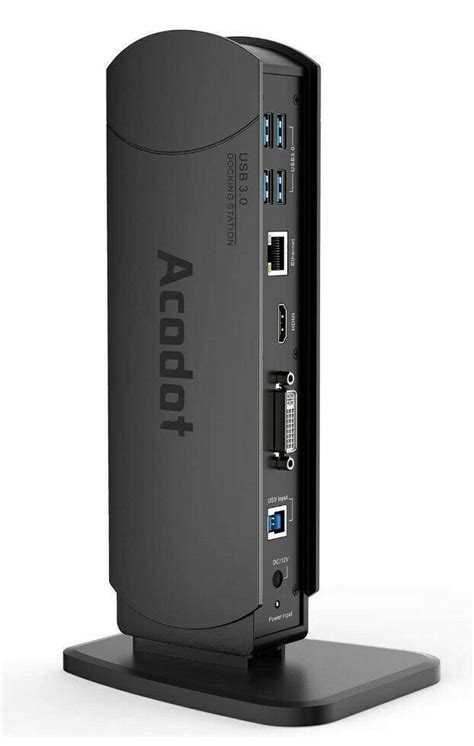 Acodot USB 3.0 Universal Dock Docking Station Ethernet, HDMI, 6 USB ...