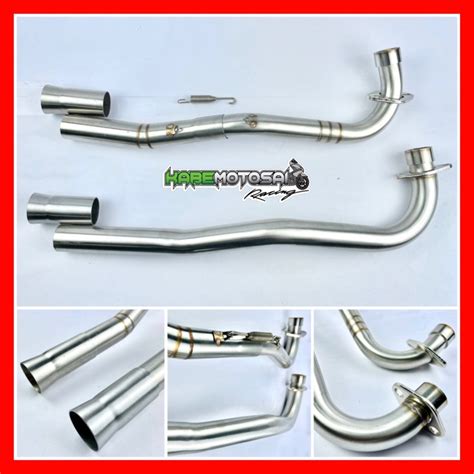 MANIFOLD 28mm 32mm EXHAUST WAVE 125R 125S 125X 100R STAINLESS STEEL