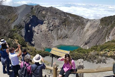 Irazu Volcano National Park Cartago City And Orosi Valley From San Jose