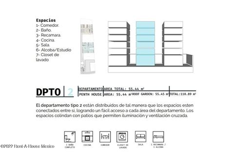 venta Departamento en Los Reyes Coyoacán CDMX 24 555 icasas mx