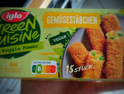 dervorkoster iglo vegane Gemüsestäbchen im Test