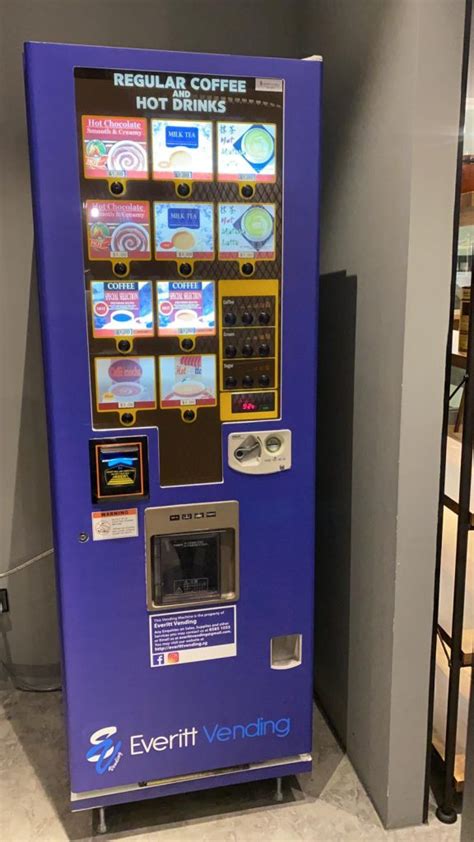 Coffee vending machine in Singapore | Everitt Vending