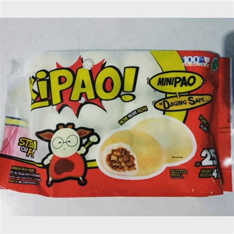 Jual KIPAO MINIPAO Daging Sapi Isi 25 430g Shopee Indonesia