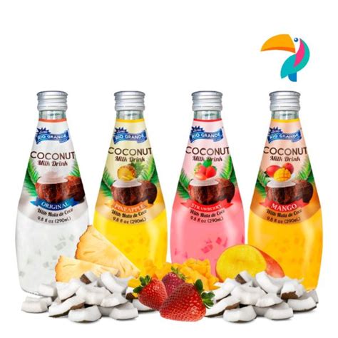 Bebida Con Nata De Coco Sabores Variados X Ml Amazonas Latin Market