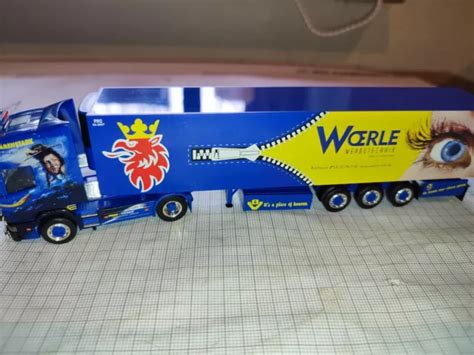 Herpa H Scania K Hl Koffer Sattel Woerle Werbetechnik Spedition