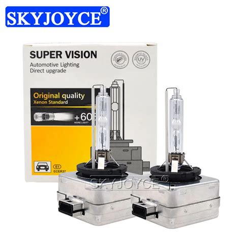 2PCS SKYJOYCE 12V 55W Xenon D1S HID Bulb D3S 4300K D1R XENON LIGHT D3S