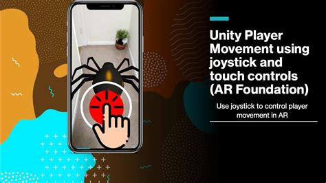 How To Control Player Movement Of AR Object Using Joystick Touch AR