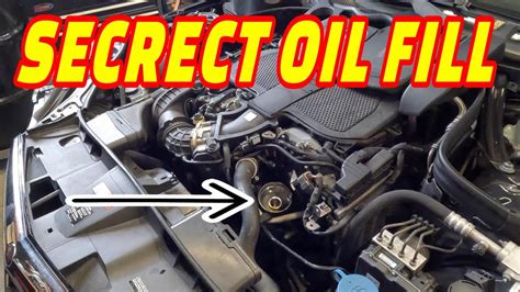 Diy W Mercedes Benz E Oil Change And Assyst Oil Off