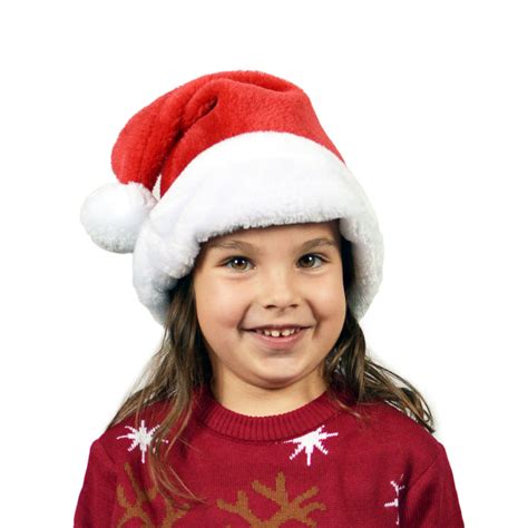 Kids Christmas Deluxe Santa Hat – Christmas Jumper Shop