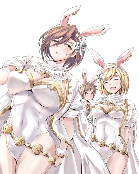 Djeeta Gran Sage And Black Knight Granblue Fantasy Drawn By Juuni