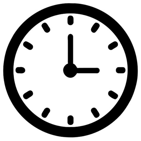 Premium Vector Clock Icon