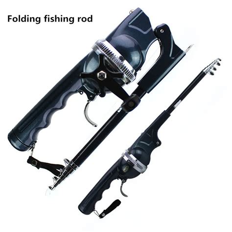 Port Til Folding Fishing Rod A O Inoxid Vel Telesc Pica Vara De Pesca