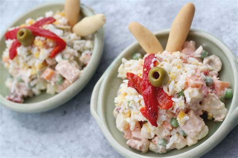 Ensaladilla Rusa Recipe Ensaladilla Olivier Basco