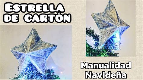 C Mo Hacer Una Estrellapara Decorar El Rbol De Navidad Manualidad