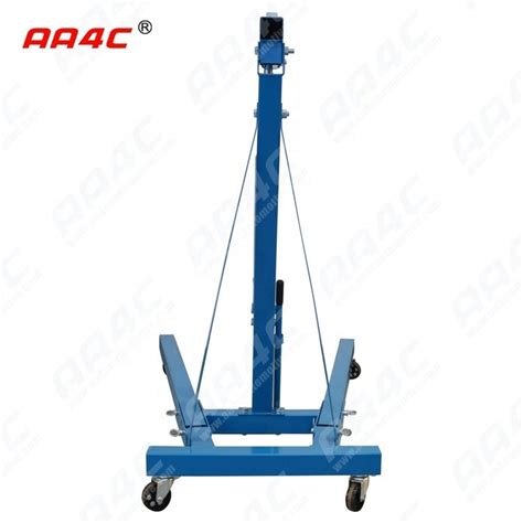 2 Ton Folding Shop Crane Engine Hoist Lift Hydraulic Workshop Auto