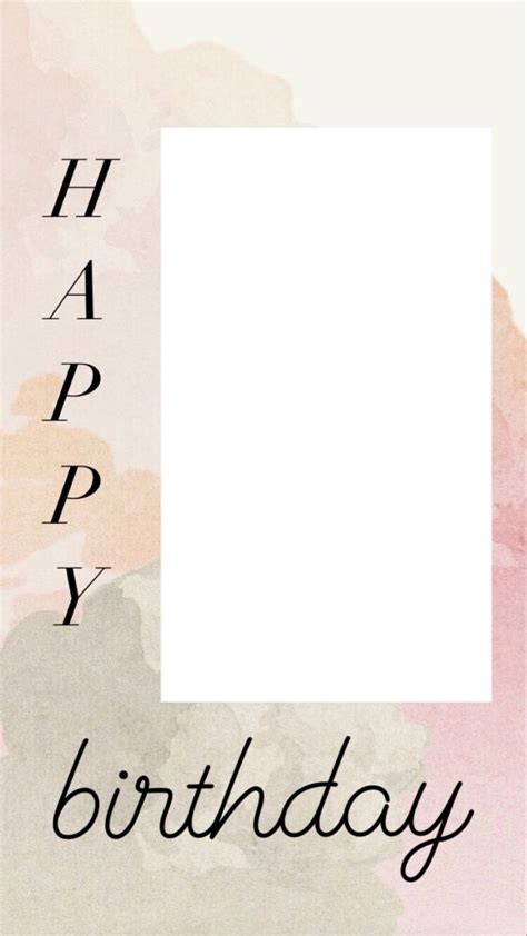 Instagram Birthday Story Templates