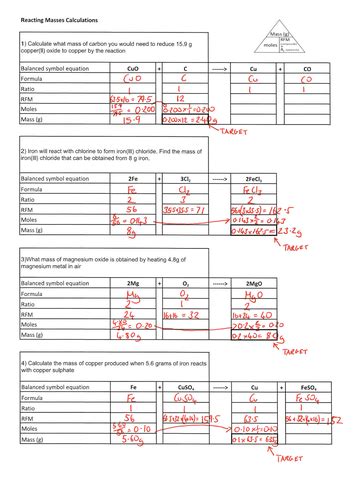 1 Stoichiometry Pearson Ib Chemistry Lesson Powerpoints Whole Topic