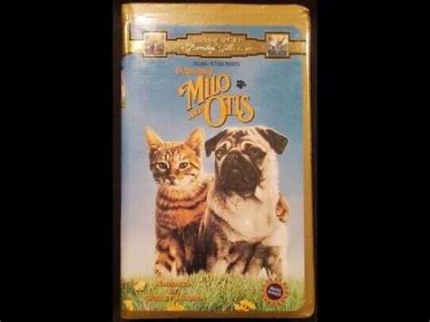 Opening To The Adventures Of Milo And Otis Vhs Youtube