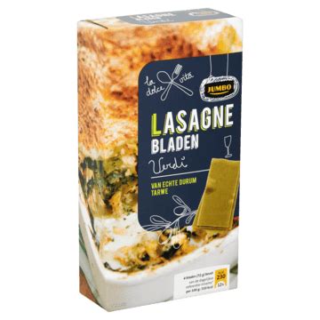 Jumbo Lasagne Bladen Verdi 250g Bestellen Jumbo