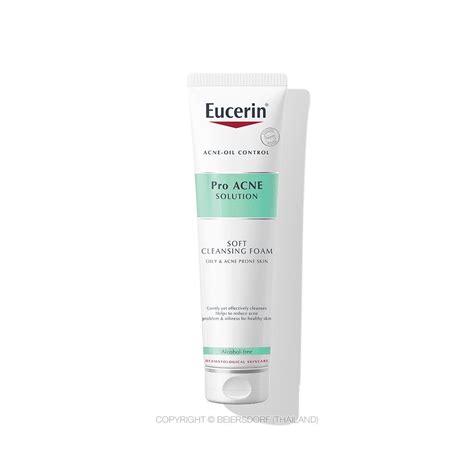 Exp102023 Eucerin Pro Acne Solution Soft Cleansing Foam 150 G ยูเซอริน