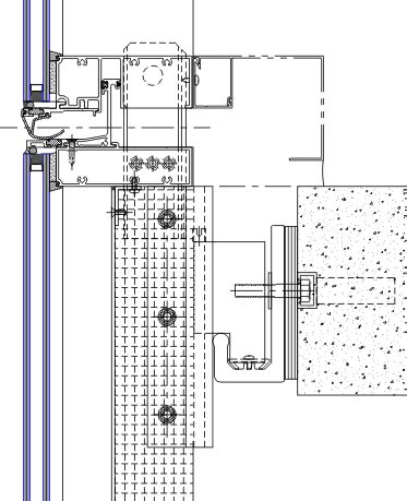 Unitized Curtain Wall System Cad Details Dwg Infoupdate Org