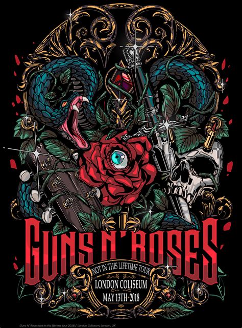 Guns N Roses London On Behance