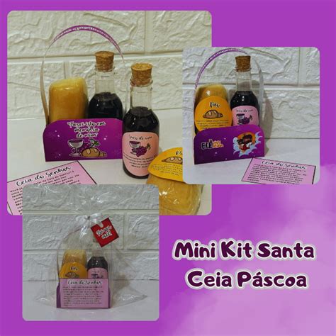 Mini Kit Santa Ceia Páscoa RECANTO DO SABER INFANTIL Camila Teixeira