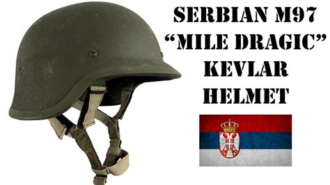 Helmets Of The World Serbian M Mile Dragic Kevlar Helmet Youtube