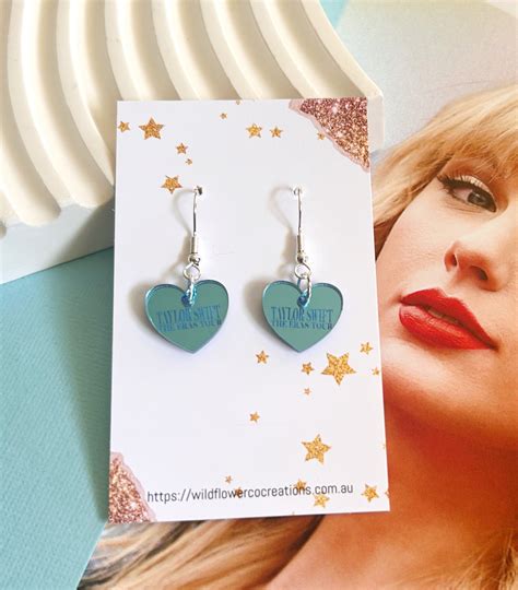 Eras Tours Statement Hoops Eras Tour Earrings Swiftie Earrings