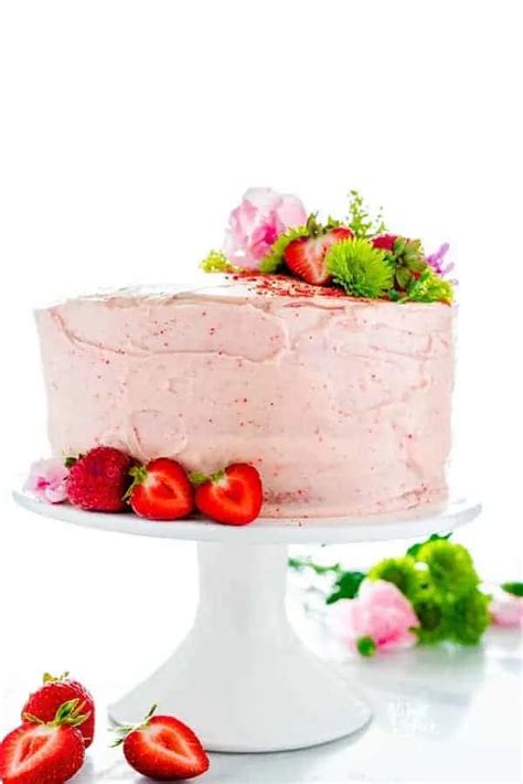 Gluten Free Strawberry Cake Recipe From Scratch What The Fork