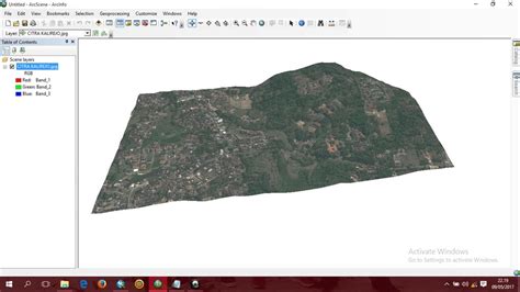 Tutorial Pembuatan Peta Kontur D Menggunakan Aplikasi Arcscene Dengan