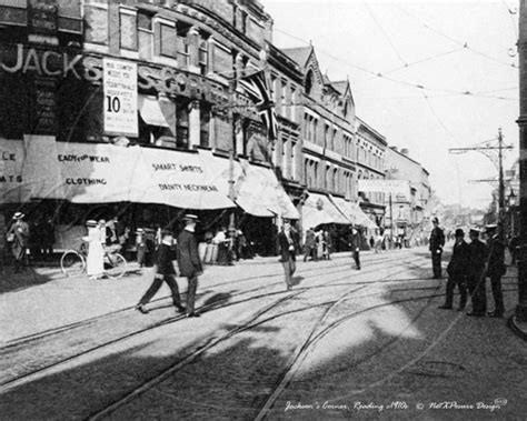 Jacksons Corner In Reading Berkshire During The 1910s Old Pictures