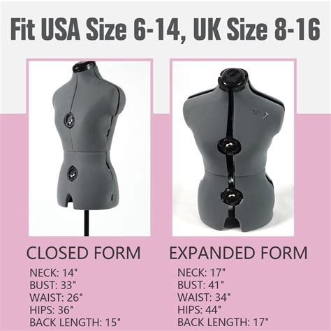 Snapklik PDM WORLDWIDE Adjustable Dress Form Mannequin For Sewing