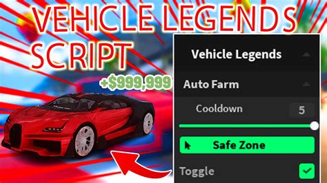 NEW Vehicle Legends Script Auto Race Auto Farm PASTEBIN