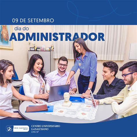 De Setembro Dia Do Administrador Unisalesiano Lins Sp