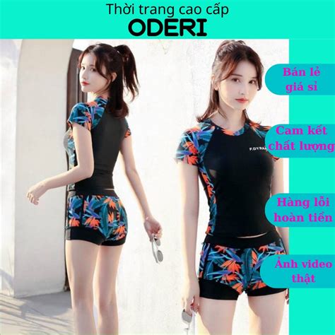 BIKINI LOẠI ĐẸP Đồ bơi nữ bikini HAI MẢNH NGẮN TAY QUẦN ĐÙI HOẠ TIÉT 658 Shopee Việt Nam