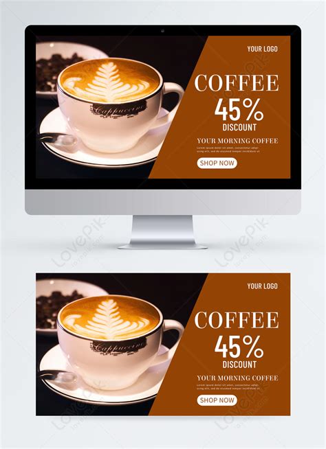 Promotion banner of coffee shop template image_picture free download ...