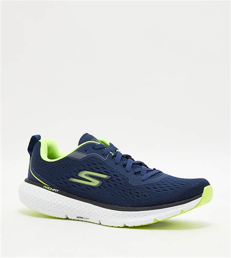 Buy Skechers Go Run Pure 3 Lace Up Shoes In Navy 6thstreet Saudi Arabia