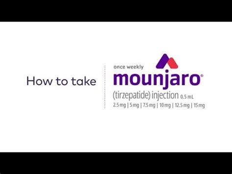 Instructions For Injecting One Dose Of Mounjaro YouTube