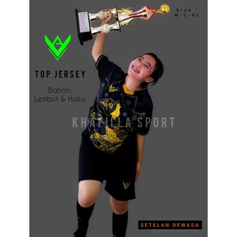 Jual Jersey Setelan Baju Bola Dewasa Jersey Futsal Badminton Olahraga