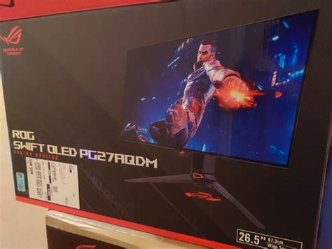 ASUS ROG Swift OLED PG27AQDM 有機ELゲーミングモニターROG Swift OLED ブランドASUS ROG