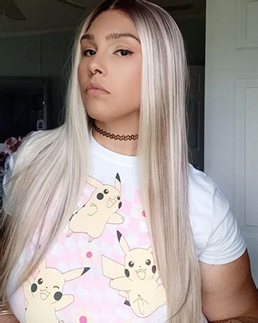 MACA BAKA Highlight Ash Blonde Lace Front Wig Long Straight Glueless