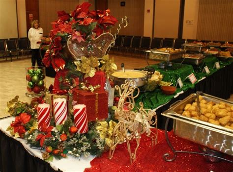 Christmas Buffet Decoration Ideas