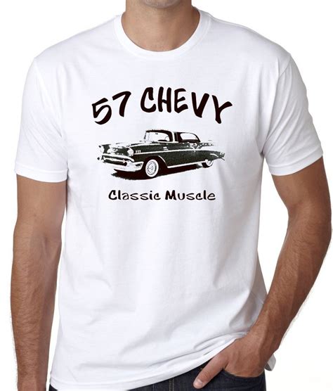 Chevy Vintage Car T Shirt Classic Chevrolet Muscle Racing Etsy