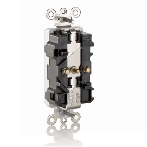 Lev Lok Tamper Resistant Duplex Receptacle