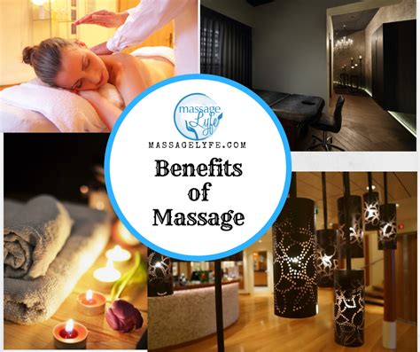 Benefits Of Massage Massagelyfe