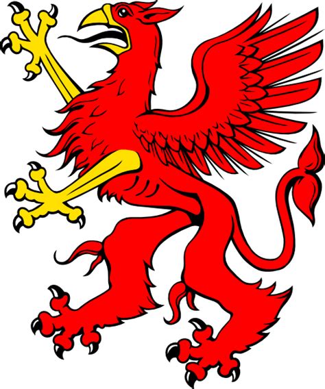 Red Griffin Logo Logodix