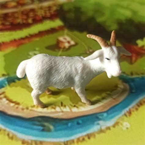 Jual Miniatur Kambing 4 Cm Maket Diorama Hewan Ternak Kota Depok