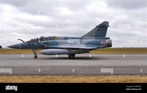 Evreux Air Base France JULY 14 2019 Dassault Mirage 2000B The Two